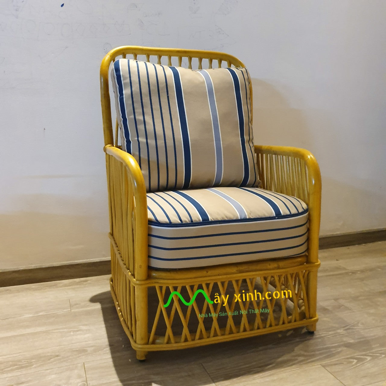 Ghế Mây Đơn Thư Giãn MXAC87